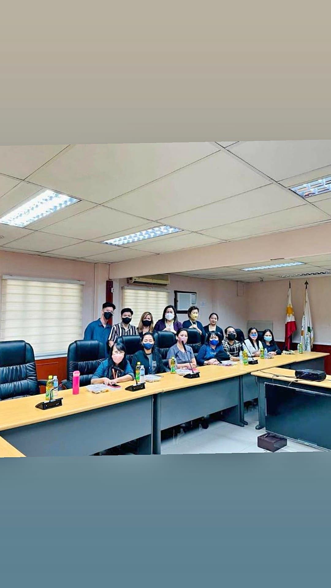 Boardroom client presentation